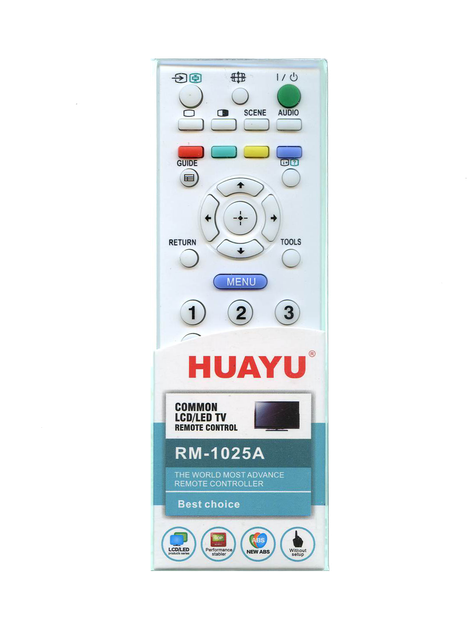 Пульт HUAYU RM-1025A для телевизоров SONY (17109) - изображение 3