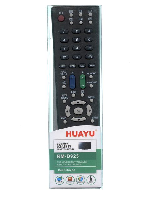 Пульт HUAYU RM-D925 для телевизоров Sharp (1577) - изображение 3