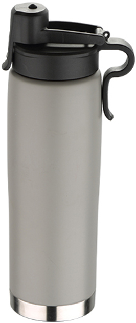Термокружка Bergner Walking Anywhere матовая 500 мл Серая (BG-37571-MGY ...