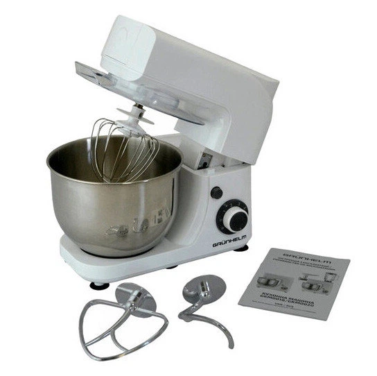 Миксер-тестомес планетарный Grunhelm GKM0018 1800w (5 литров