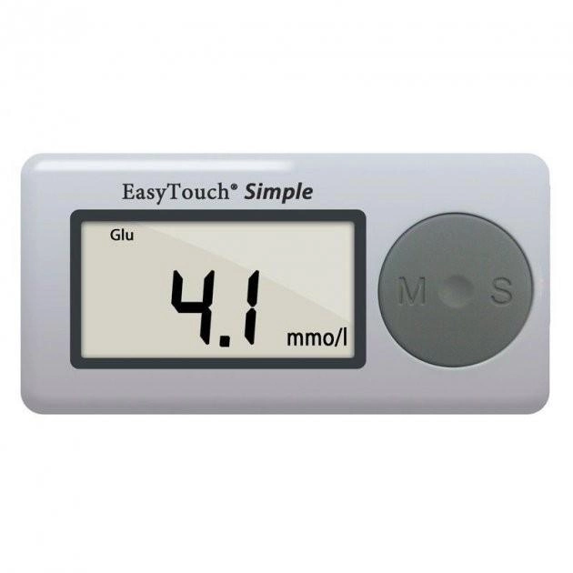 Апарат EasyTouch для вимірювання рівня глюкози в крові (без кодировки) - изображение 1