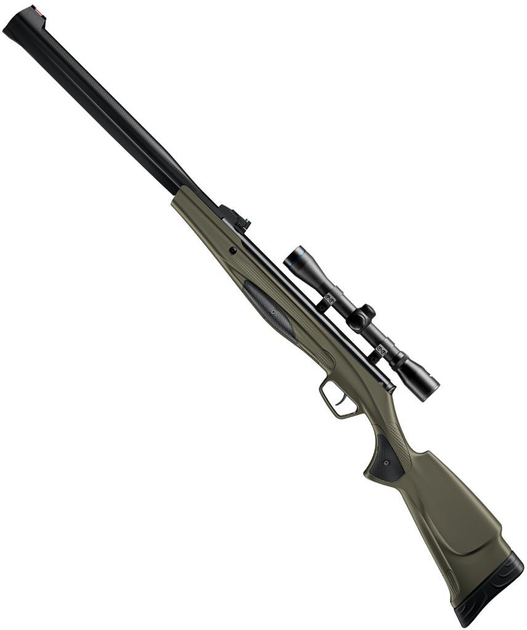 Пневматична гвинтівка Stoeger RX20 S3 Suppressor Synthetic Green Combo + Приціл 4х32 - зображення 1