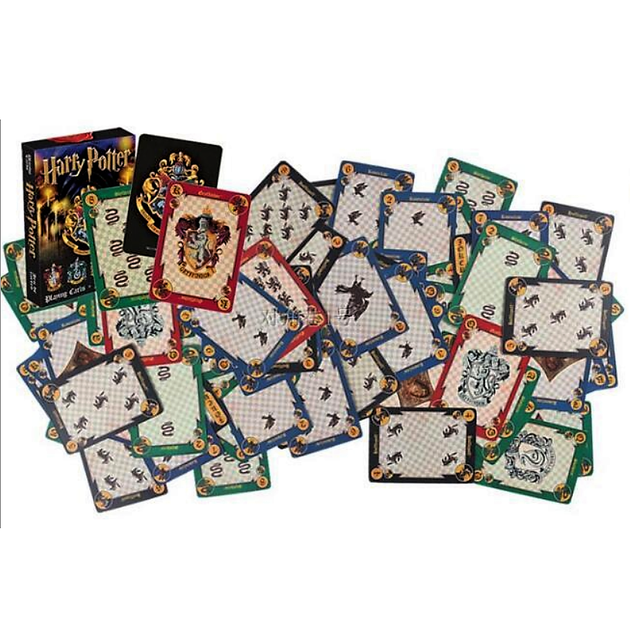 Игральные карты Harry Potter Гарри Поттер "Герб Хогвартс", колода 54 шт - изображение 4