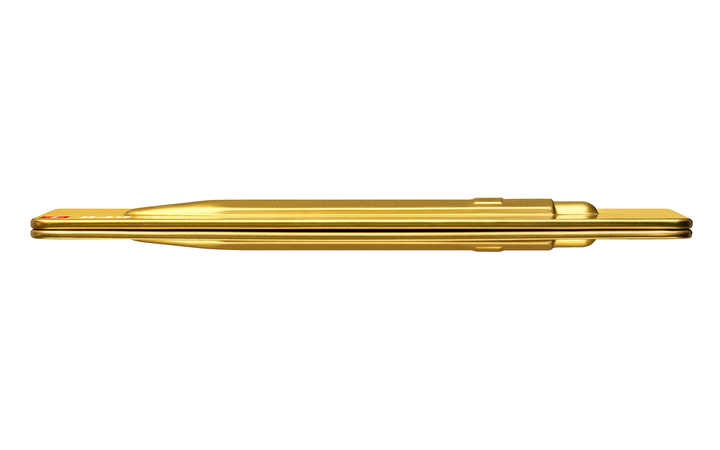 Ручка Caran d'Ache 849 Goldbar Золотиста + box (7630002316828) - изображение 7