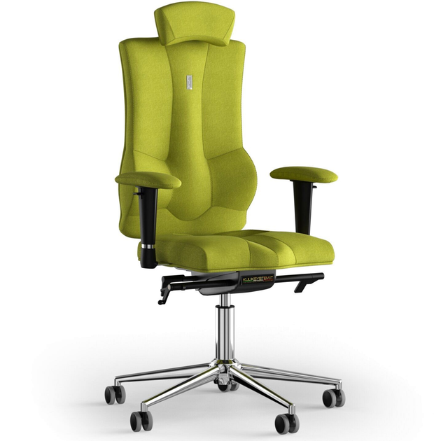 Акція на Крісло Kulik System Elegance Оливкове (10-901-BS-MC-0513) від Rozetka