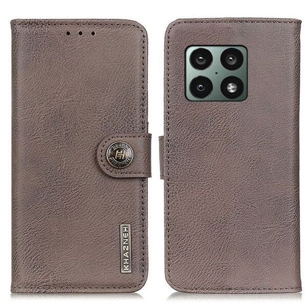 Чехол-книжка KHAZNEH Wallet Cover для OnePlus 10 Pro - Grey – фото ...