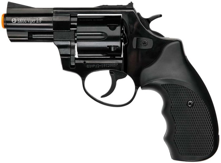 Шумовий револьвер Ekol Viper 2.5" Black - зображення 1