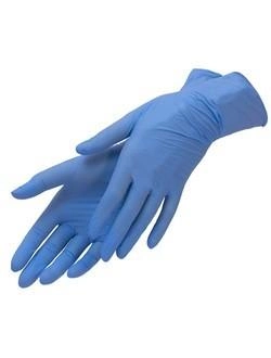 Перчатки TPE XL синий UNEX неопудренные 200шт - изображение 2
