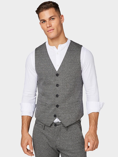 Жилет Tom Tailor tm03100121 50 Темно-серый (2000000697055) – в интернет ...
