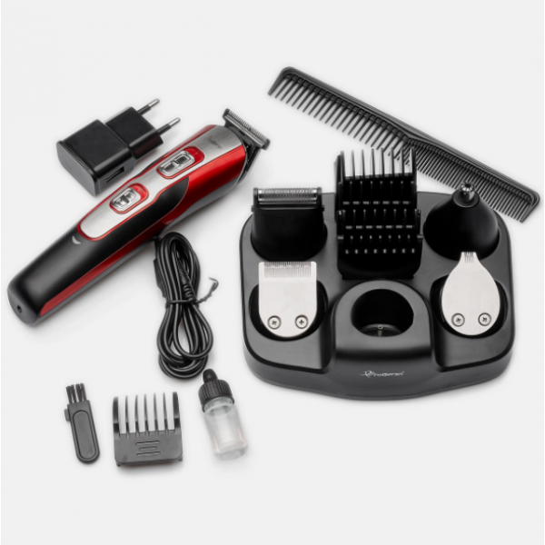 Профессиональная машинка для стрижки Gemei GM 592 Plus 10 в 1аккумуляторная машинка для стрижки усов и бороды (367997) - изображение 5