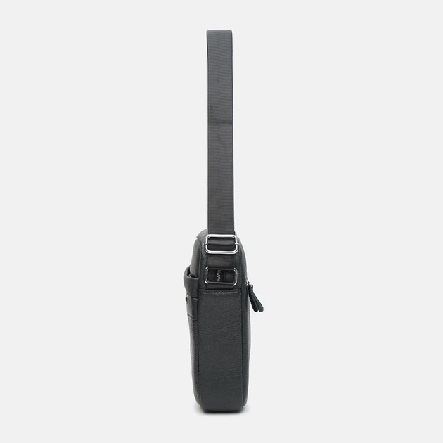 Сумка планшет через плечо мужская из натуральной кожи Laras K100187bl Черная (ROZ6400205644) - Фото 5 Сумка планшет через плечо мужская из натуральной кожи Laras K100187bl Черная (ROZ6400205644) - изображение 5