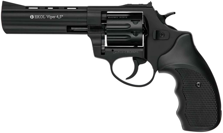 Револьвер Флобера Voltran Ekol Viper 4.5" (черный / пластик) - изображение 1