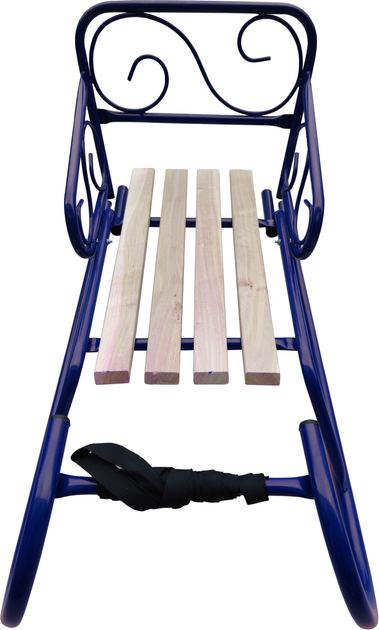 Санки зимние Snower "Морозко" 84 х 41 х 45 см Синие (4820211100469_1) - изображение 2