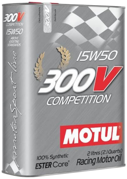 Моторное масло Motul 300V Competition SAE 15W-50 2 л (104244) - изображение 2