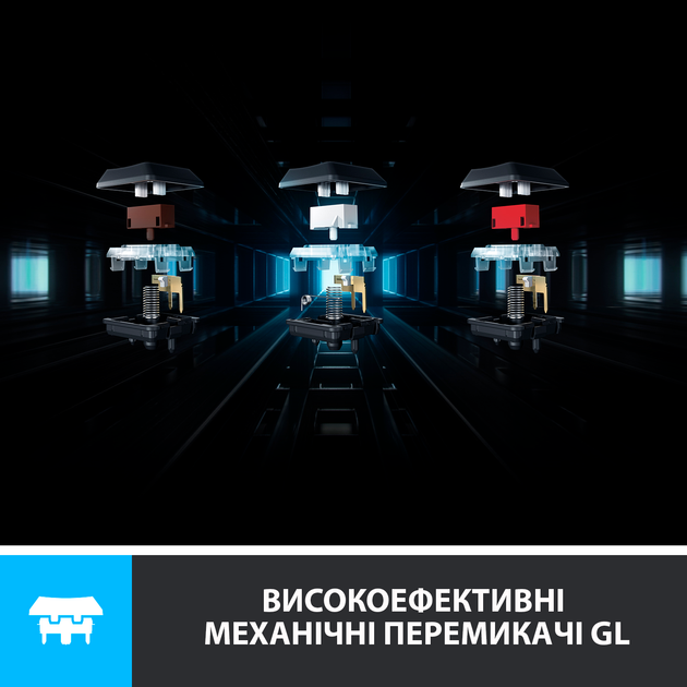 Клавіатура бездротова Logitech G915 Gaming Wireless Mechanical GL Tactile RGB (920-008909) - зображення 4