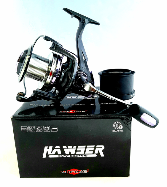 Карповая силовая тяговая катушка бей бейтранера Mifine HAWSER 10000 ...