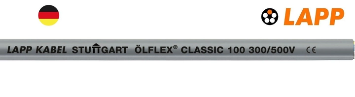 Lapp Kabel ÖLFLEX CLASSIC 100 2x0,5 00100004 R100