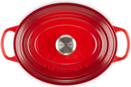 Кастрюля Le Creuset Signature 4,7 л овальная Cerise (21178290602430) - изображение 4