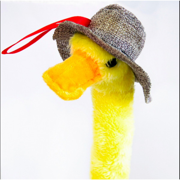 Интерактивная игрушка Танцующая утка в шляпке, поёт и светится Dancing duck - Фото 5 Интерактивная игрушка Танцующая утка в шляпке, поёт и светится Dancing duck - изображение 5