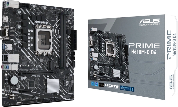 Материнська плата Asus PRIME H610M-D D4 (s1700, Intel H610, PCI-Ex16) - зображення 6
