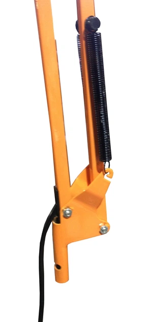 Настольная лампа на струбцине 60W E27 LU-074-1800 ORANGE (Оранжевая) - изображение 5