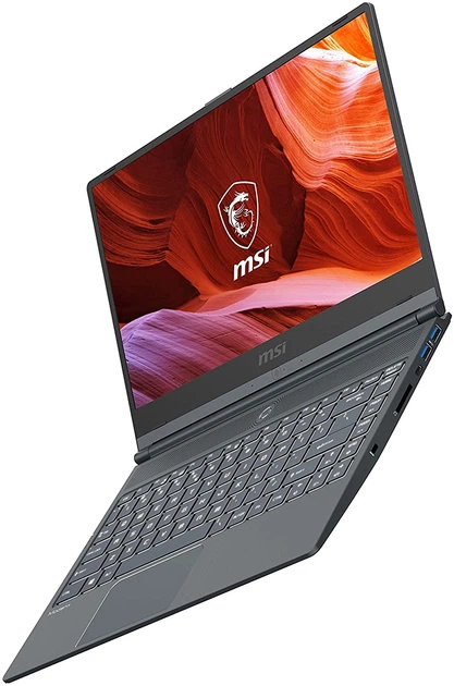 Ноутбук 14" MSI MODERN A10M-460 ULTRA THIN (A10M-460US) CARBON GRAY - зображення 5