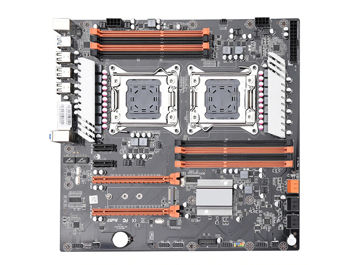 Материнская плата Kllisre X79 LGA 2011 E-ATX Двухпроцессорная USB3.0 SATA3 PCI-E 3,0 16X PCI-E NVME M.2 SSD (1005-879-00) - изображение 2
