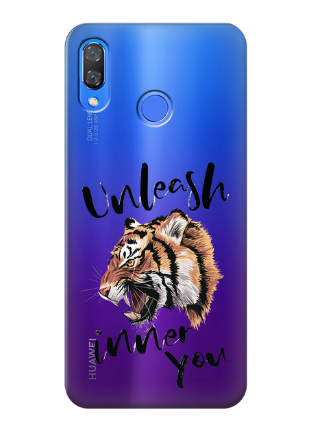 Силиконовый чехол iSwag для Huawei Honor 20 Lite Тигр (M14634) – низькі ...