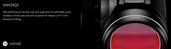 Приціл коліматорний Hawke Vantage Red Dot 1x30 (9-11mm) - зображення 2