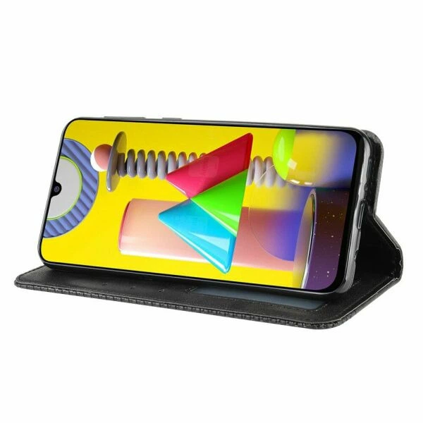 Чехол-книжка Deexe Retro Style для Samsung Galaxy M31 (M315) - Black - Фото 7 Чехол-книжка Deexe Retro Style для Samsung Galaxy M31 (M315) - Black - изображение 7