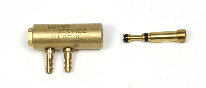 Клапан вибору інструментів При натисканні на нього відчиняється 2 кільця для стоматологічної установки LUMED SERVICE LU-000467 - зображення 1
