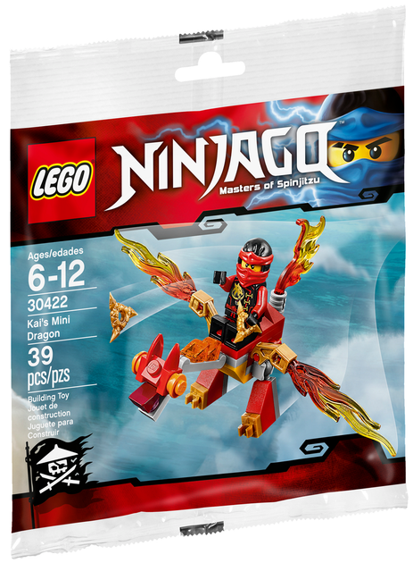 Lego Ninjago Мини дракон Кая 30422 – игрушки с доставкой от ROZETKA