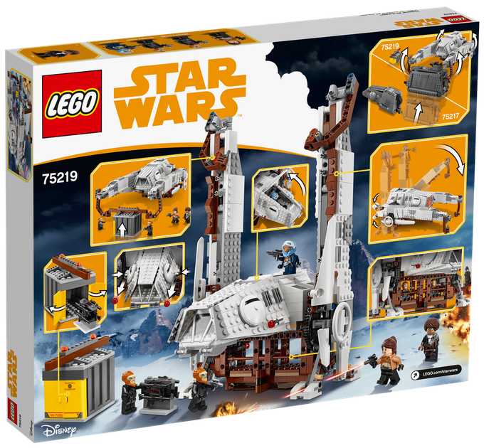 Lego Star Wars Имперский шагоход-тягач 75219 - изображение 8
