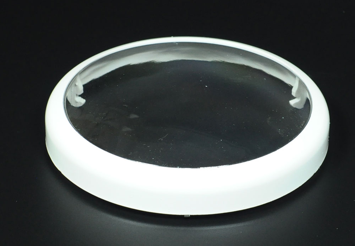Скло захисне світильника SR-016 із білою обічайкою для стоматологічної установки China LU-02092 - зображення 1