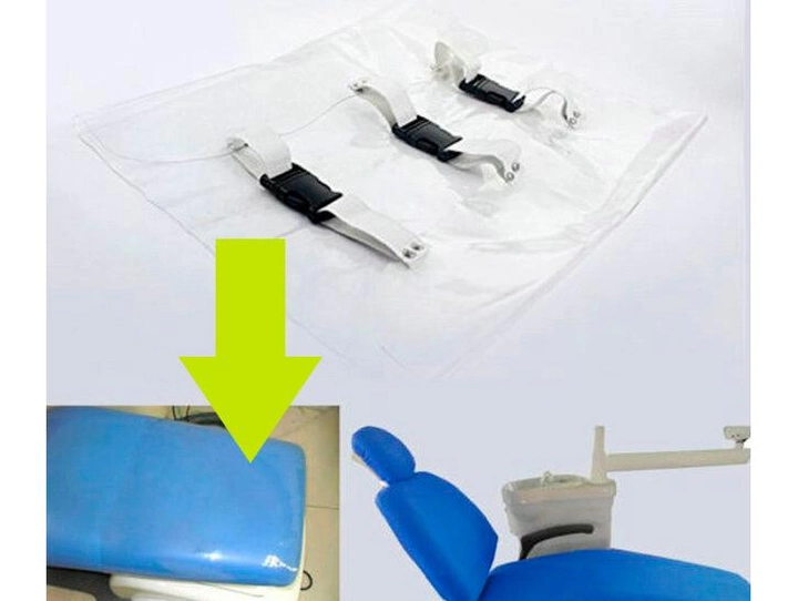Чохол під ноги пацієнта 0,5 мм Захисний силікон для стоматологічного крісла China LU-02595 - изображение 1