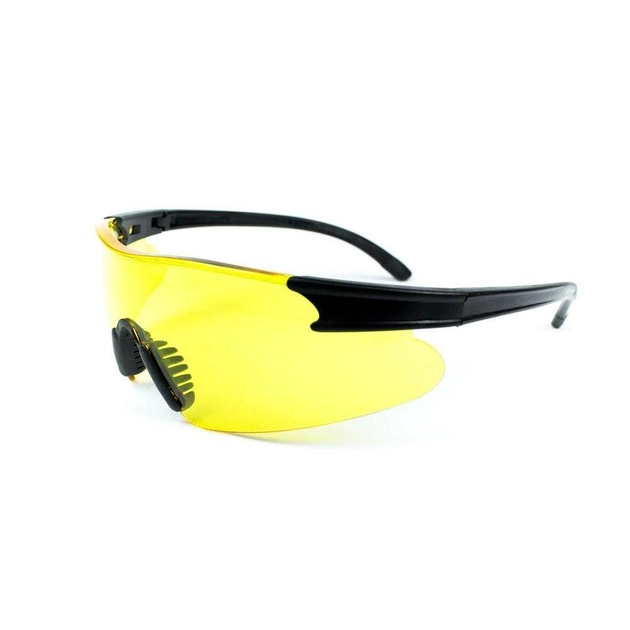 Очки тактические, защитные открытые Global Vision Weaver желтые - изображение 1