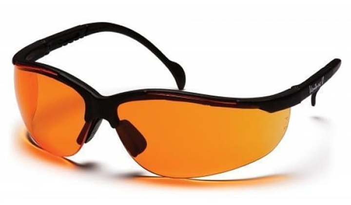 Очки защитные открытые Pyramex Venture-2 (orange) оранжевые - изображение 1