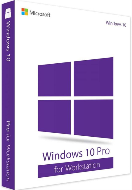 Операционная система Microsoft Windows Pro for Wrkstns 10 64Bit Eng Intl 1pk DSP OEI DVD (HZV-00055) - зображення 1