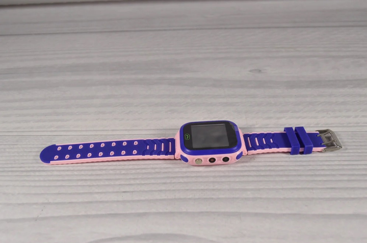 Детские умные часы UWatch Smart Watch F4 GPS родительский контроль синий - изображение 8