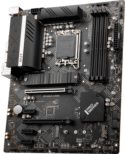 Материнская плата MSI PRO B660-A DDR4 (s1700, Intel B660, PCI-Ex16 ...