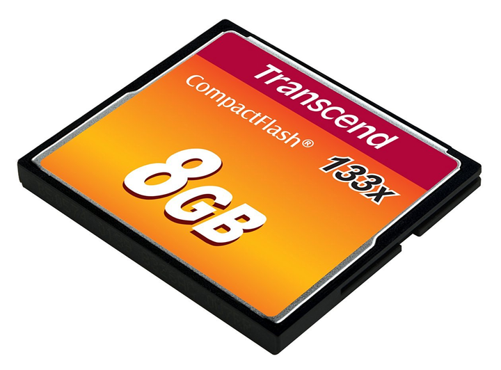 Карта памяти Transcend 8GB CF 133X (TS8GCF133) - изображение 3