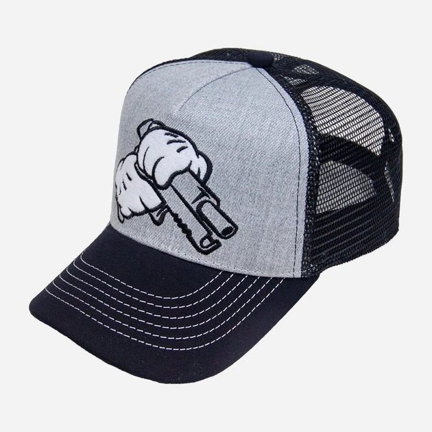 Бейсболка David’s Star 539 54 см Серая (ROZ6400044625) – низкие цены