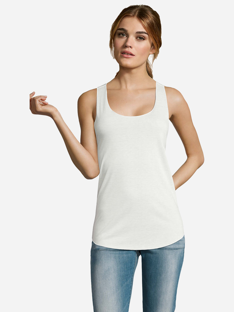 Майка женская Sol's Jade 029441042 XL/XXL Пастельный Белый ...