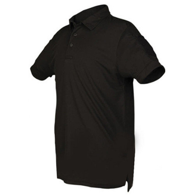Тактична потовідвідна футболка-поло Mil-tec колір чорний розмір 3XL (10961002_3XL) - зображення 2