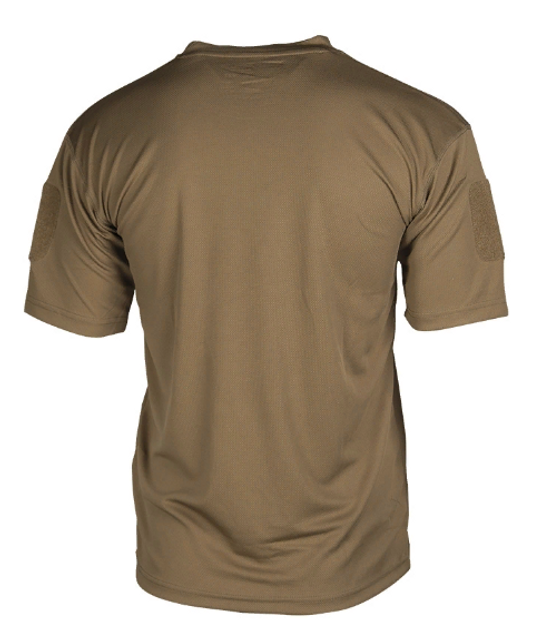 Тактическая потоотводящая футболка Mil-tec Coolmax цвет койот размер M (11081019_M) - изображение 2