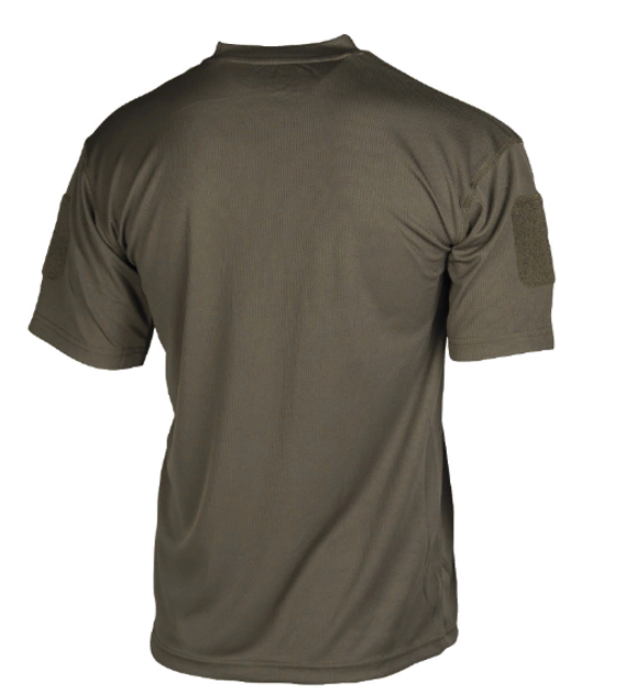 Тактическая потоотводящая футболка Mil-tec Coolmax цвет олива размер L (11081001_L) - изображение 2