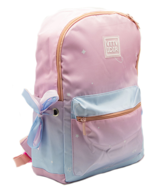 Рюкзак VTTV Рожево-блакитний (D7940 pink-blue (40x28x13) – фото, отзывы ...