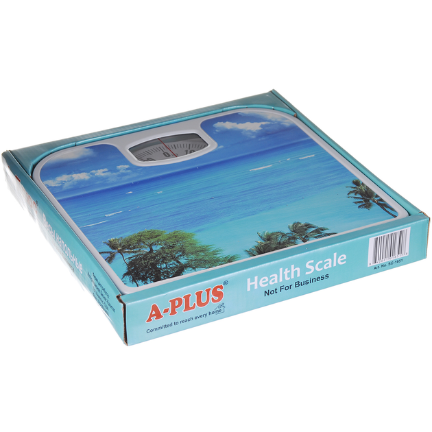 Весы напольные механические A-PLUS (1651) Остров(BG7142) – фото ...