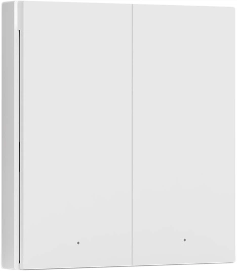 Розумний вимикач Aqara Smart Wall Switch H1 (with neutral, double rocker) (6970504214804) - зображення 5