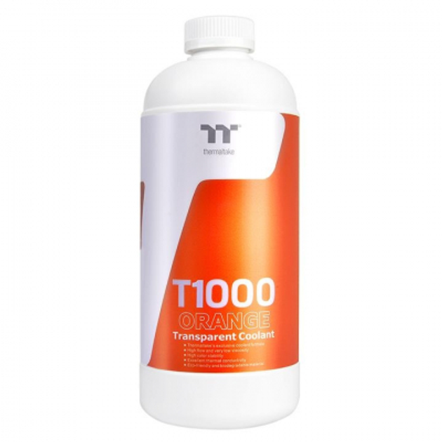 Охлаждающая жидкость ThermalTake T1000 Coolant Orange/DIY LCS (CL-W245-OS00OR-A) - изображение 1